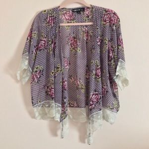 🎀 Floral Polka Dot Kimono 🎀